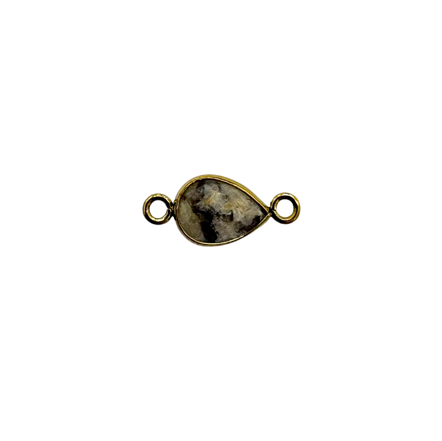 Pre-Order: Pear Shaped Gemstone Birthstone Connector