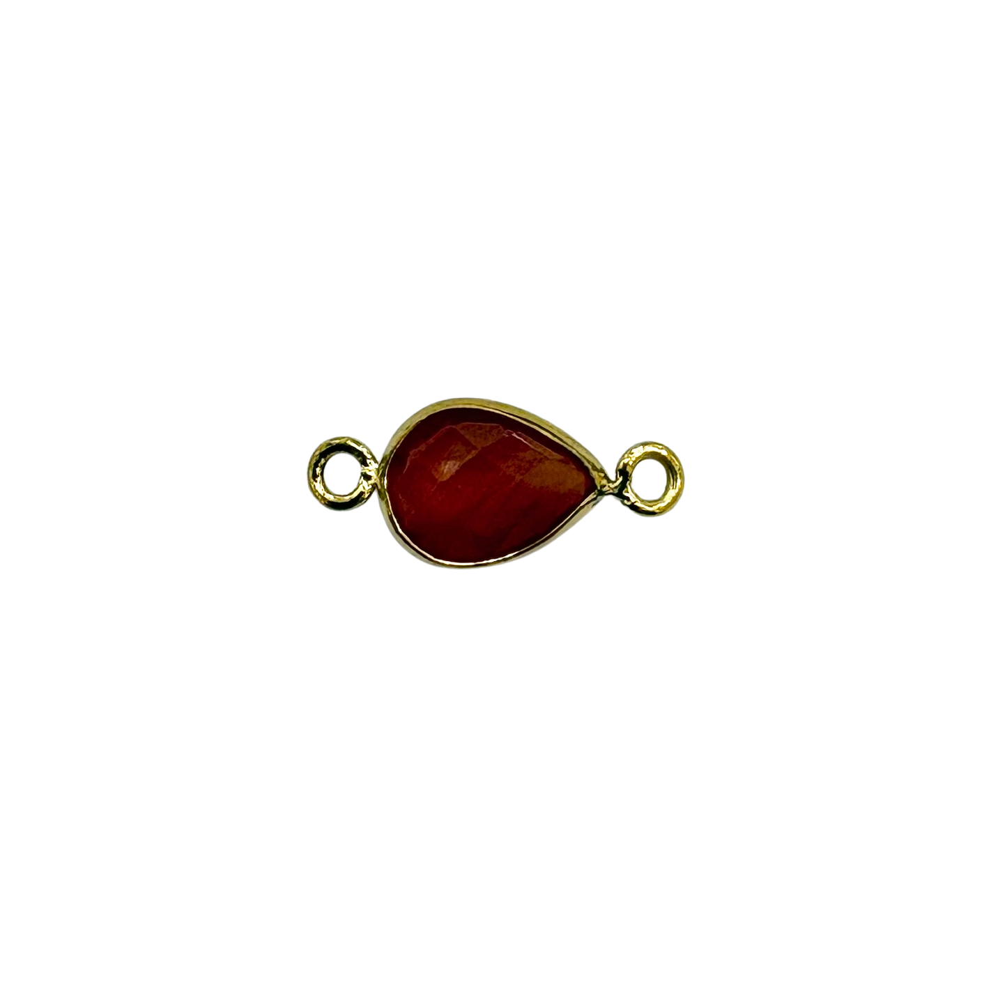 Pre-Order: Pear Shaped Gemstone Birthstone Connector