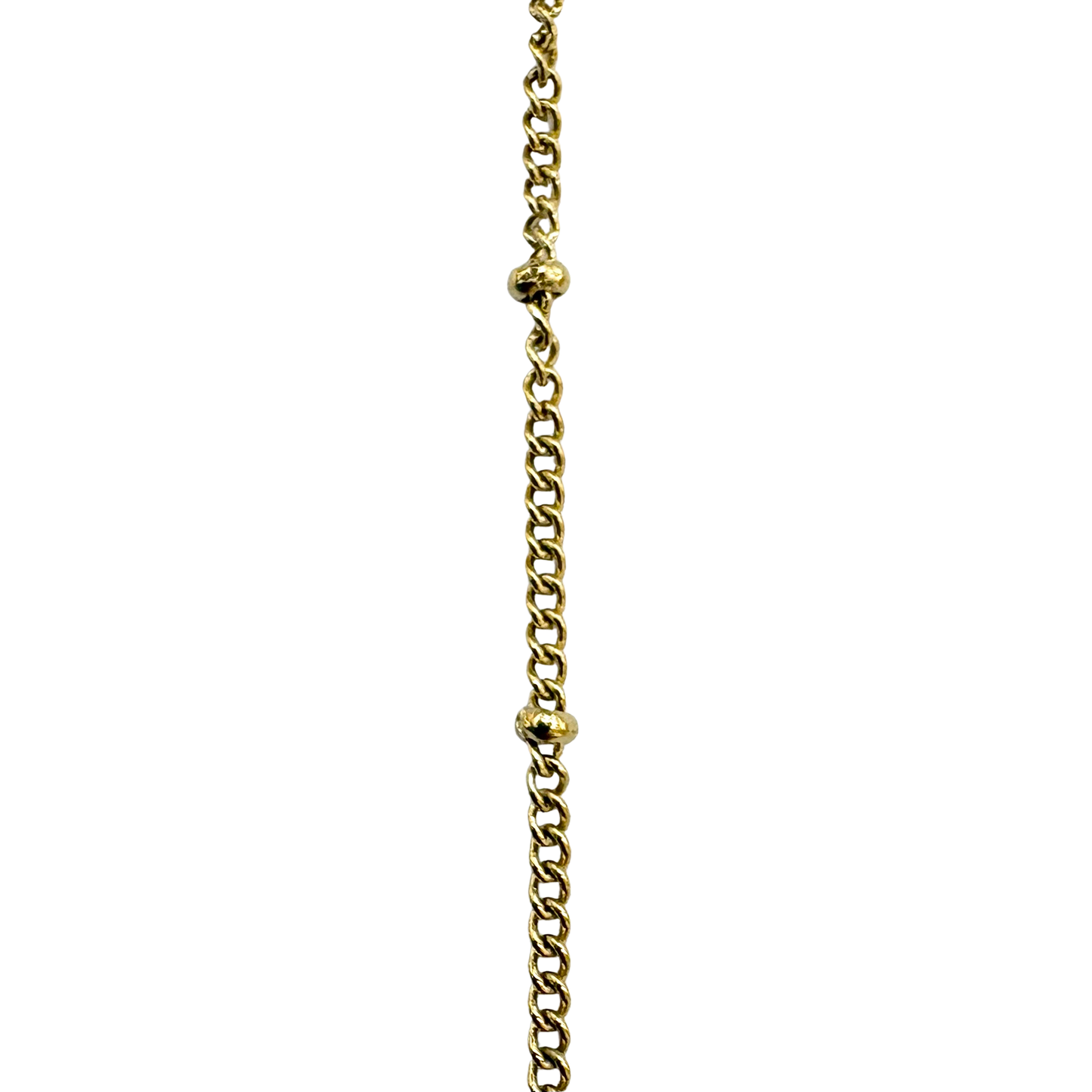 Gorgeous 14k Satellite Chain