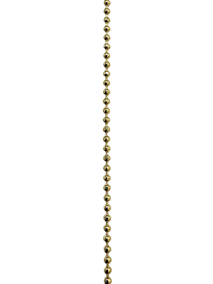 Delicate Ball Bead Chain Pre-Assembled