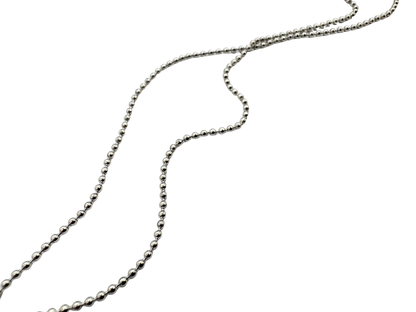 Delicate Ball Bead Chain Pre-Assembled