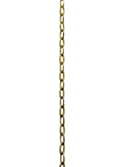 Small Paperclip Spooled Chain
