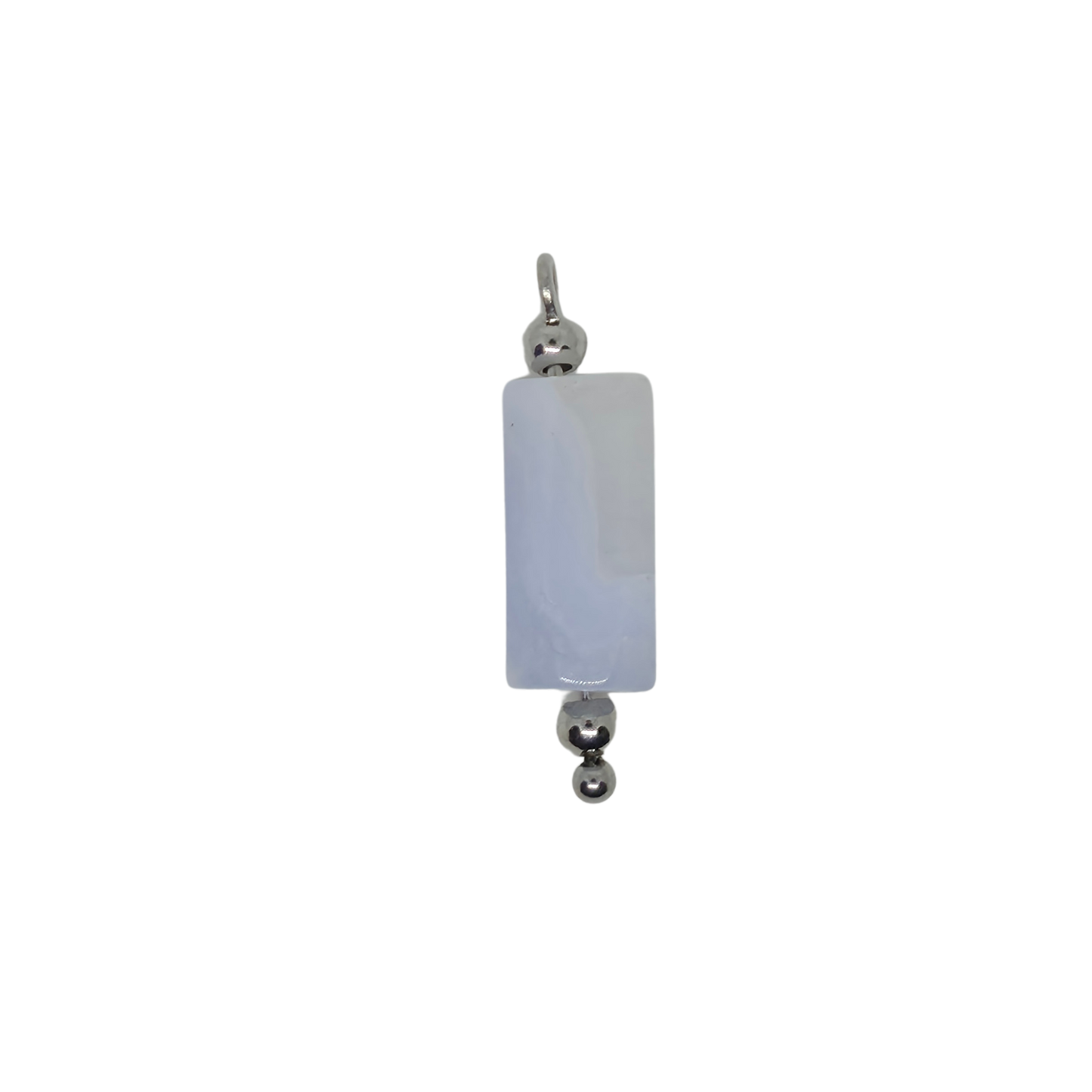 Purple Agate Gemstone Charm