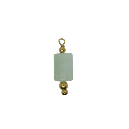 Amazonite Gemstone Charm