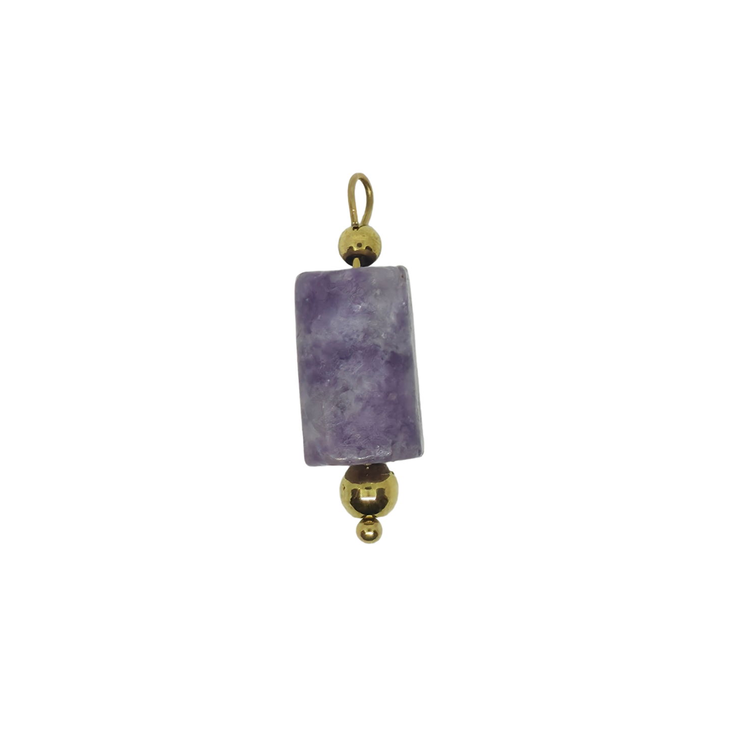 Amethyst Gemstone Charm