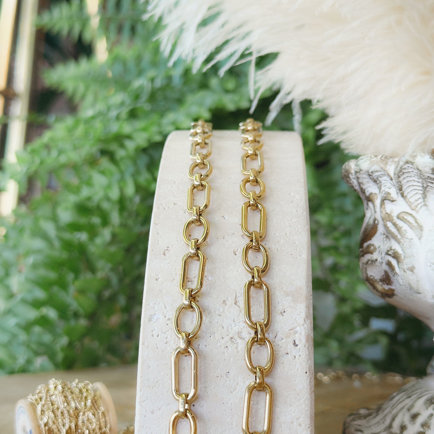 MARIGOLD Bold Chain - Charm Bar Spool