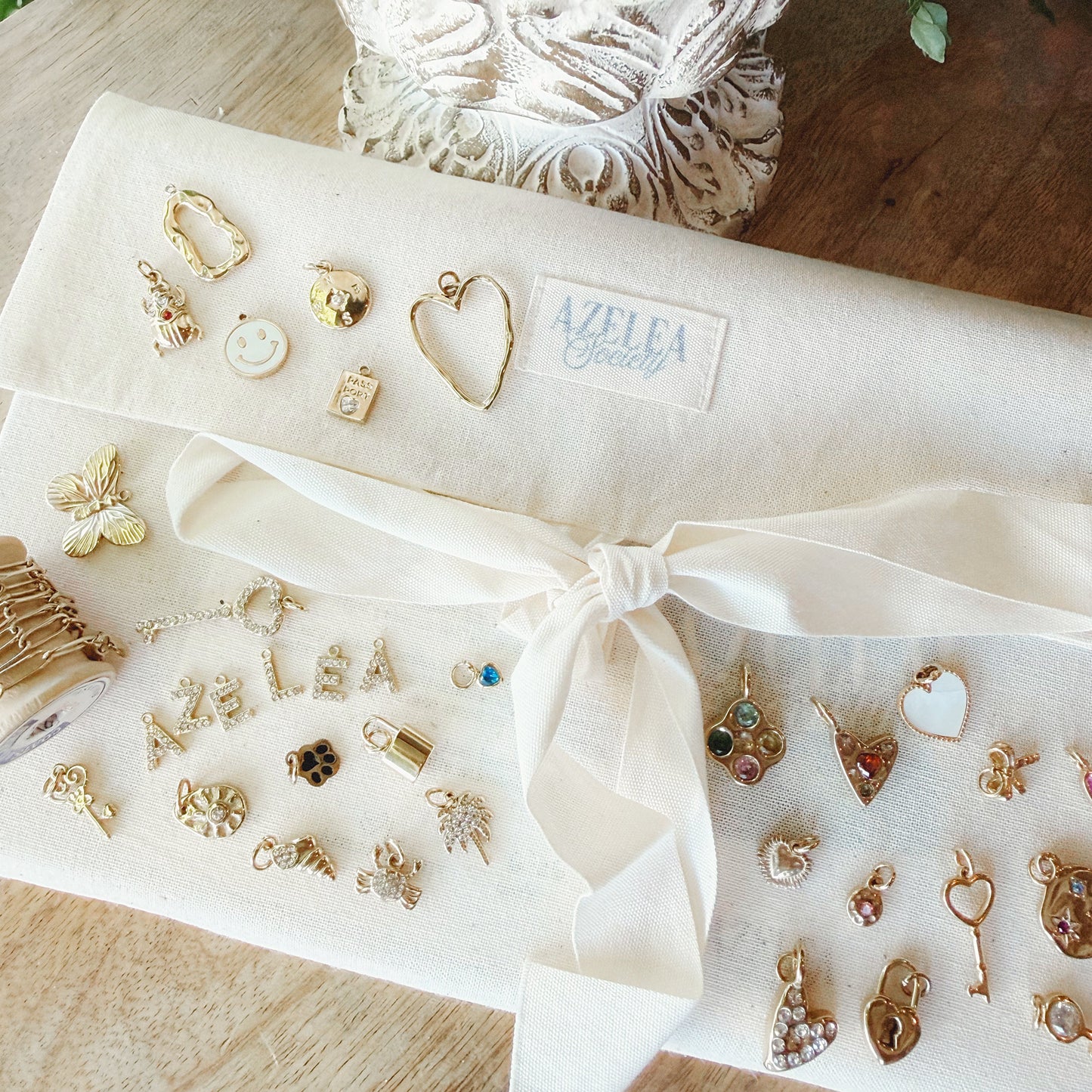 Azelea Charm Bar Starter Kit - Gold