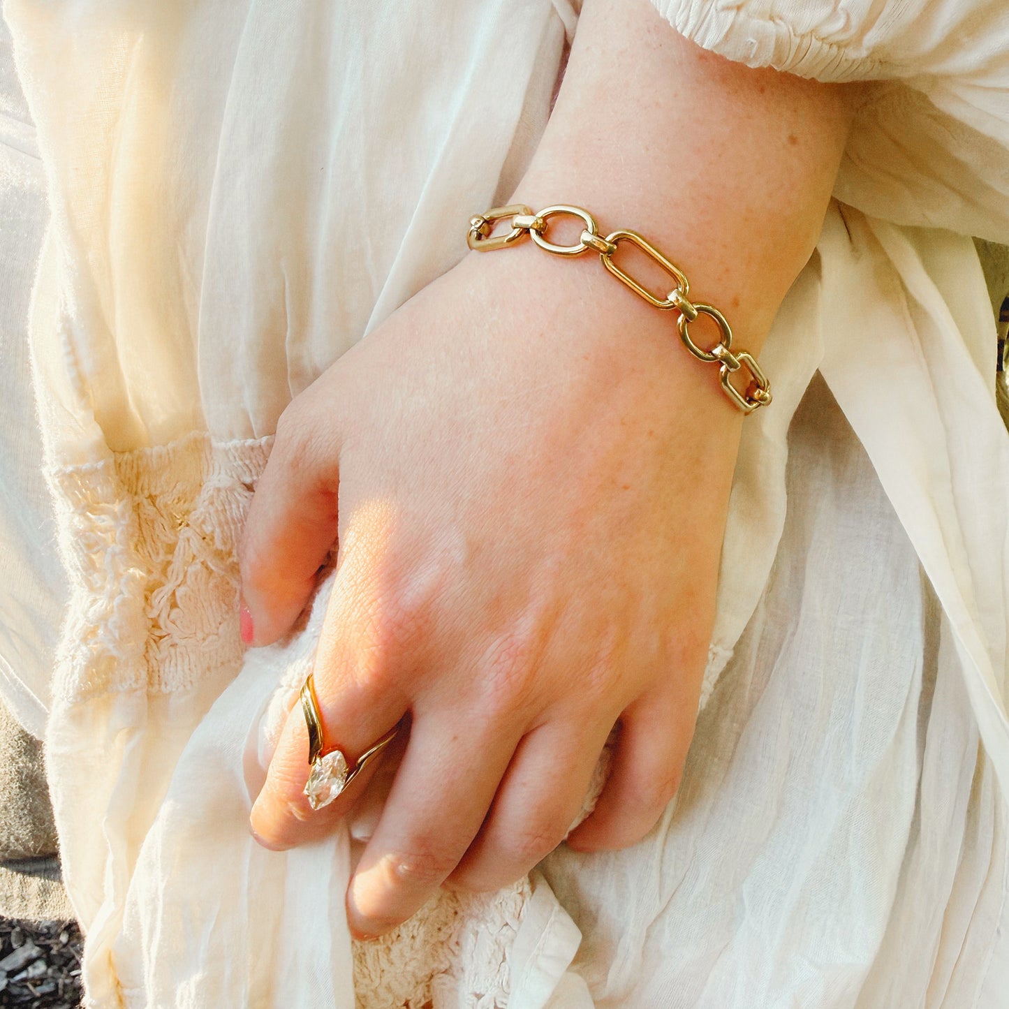 MARIGOLD Bold Chain - Charm Bar Spool